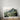 Saint Lucia mountain landscape print with misty tropical tones